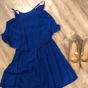 Royal blue dress 👗 🌞